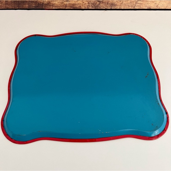 Vintage Red Child’s Snack Tray with Circus Design - Picture 6 of 9